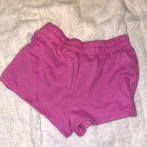 Pink comfy shorts